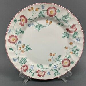 Churchill Staffordshire Briar Rose Dinner Plate 10" Made in England